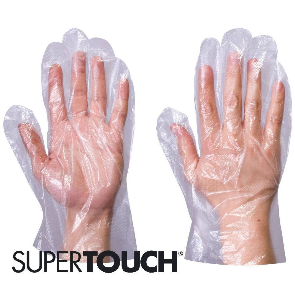 Supertouch Polythene Gloves - Extra Large