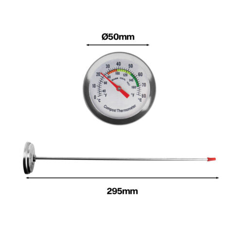 Brannan 300mm Probe Compost Thermometer