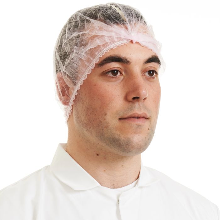 Detectable Supertouch Pink Mob Caps