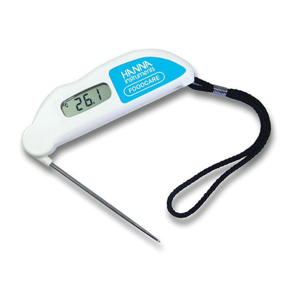Hanna Checktemp Folding Probe Thermometer with Cal Check (4 Colours)