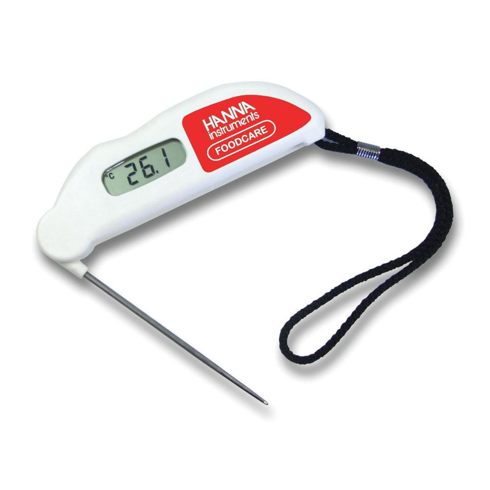 Hanna Checktemp Folding Probe Thermometer with Cal Check (4 Colours)