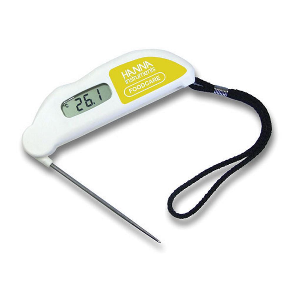 Hanna Checktemp Folding Probe Thermometer with Cal Check (4 Colours)