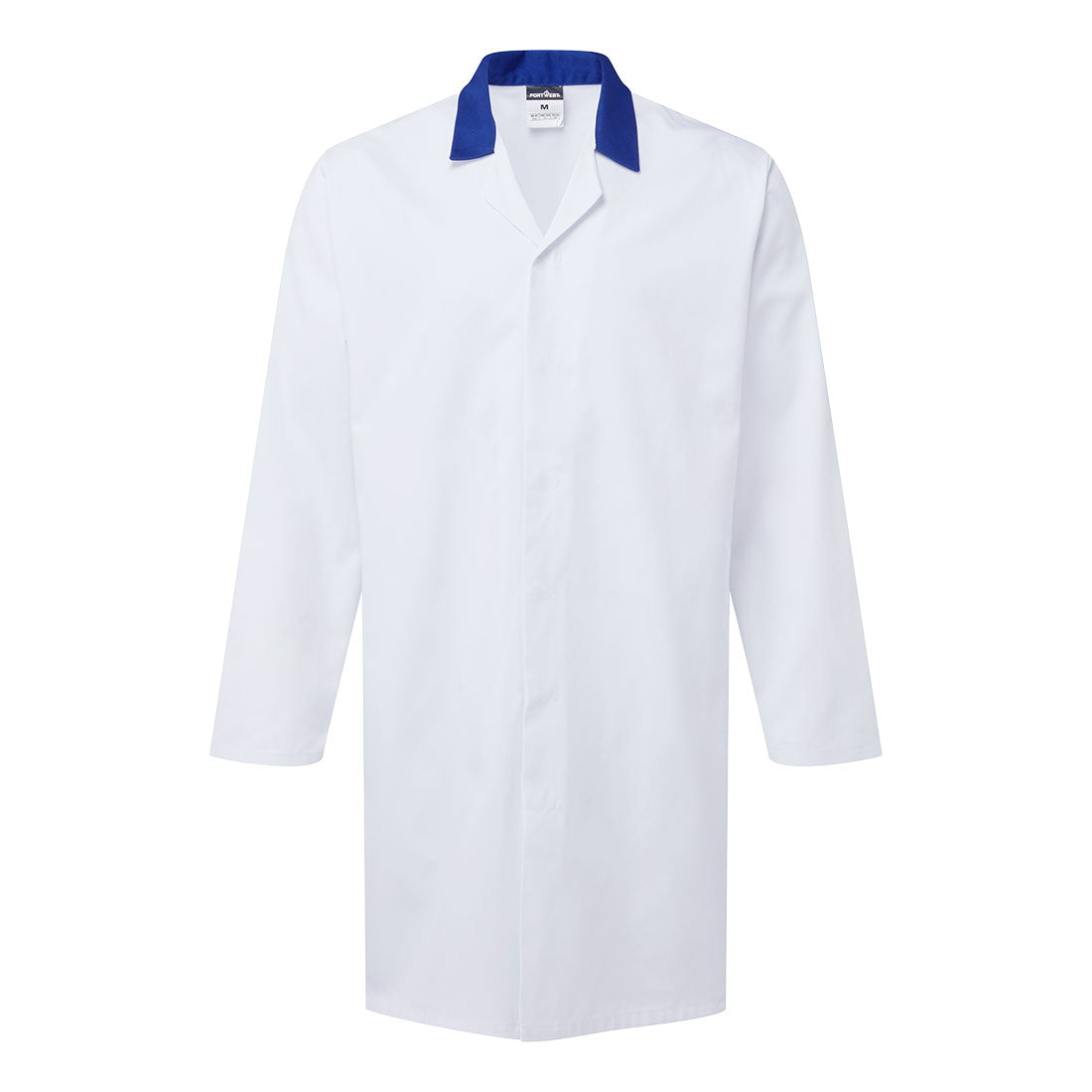 Blue Collar Portwest Food Trade Coat with No Internal or External Pockets