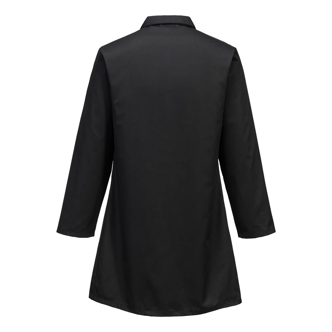 Black Portwest Standard Warehouse / Lab Coat - with Pockets