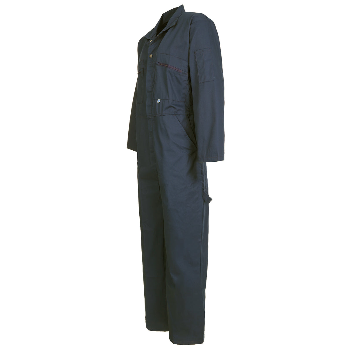 Mens Green 240gm Coveralls Zip Front
