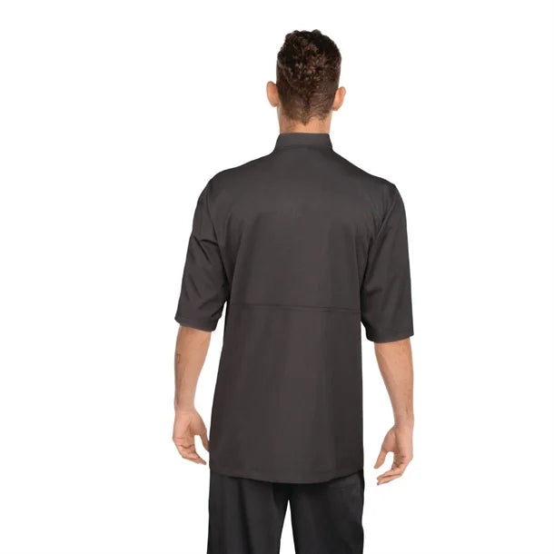Chef Works Montreal Chef Jacket Black (Short Sleeve)