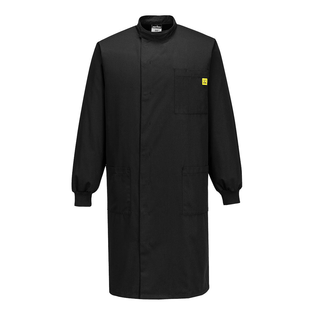 Portwest Anti-Static ESD Howie Coat Black