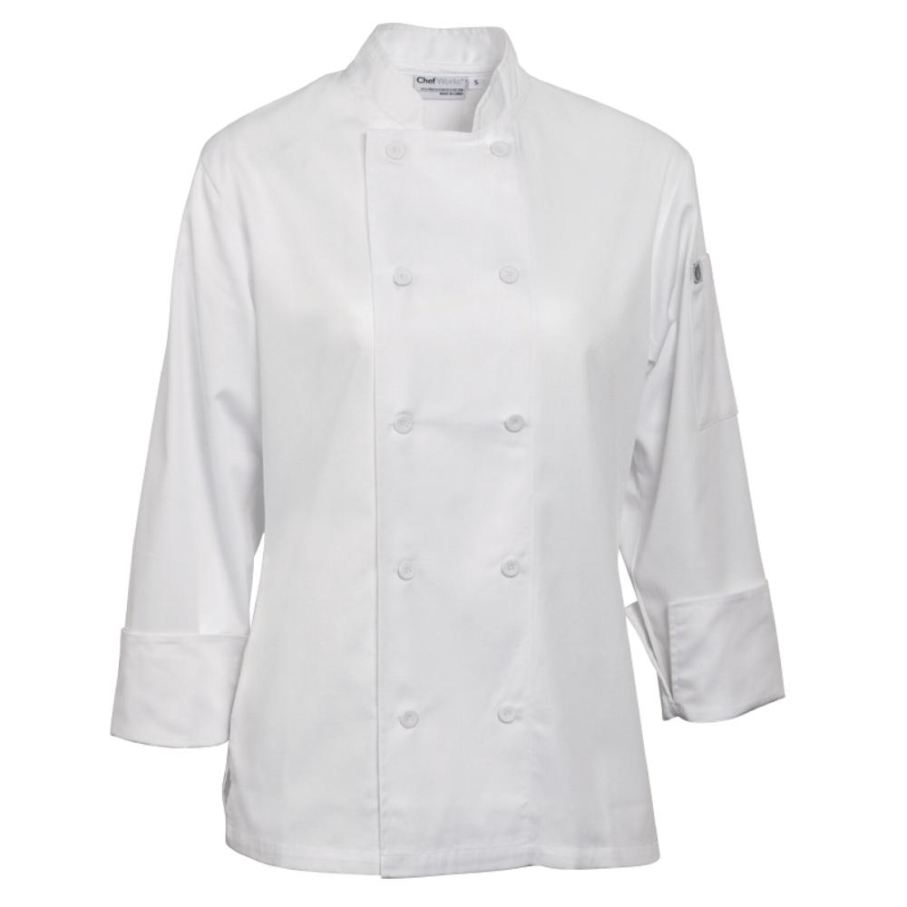 Marbella Ladies Executive Chef Jacket - White