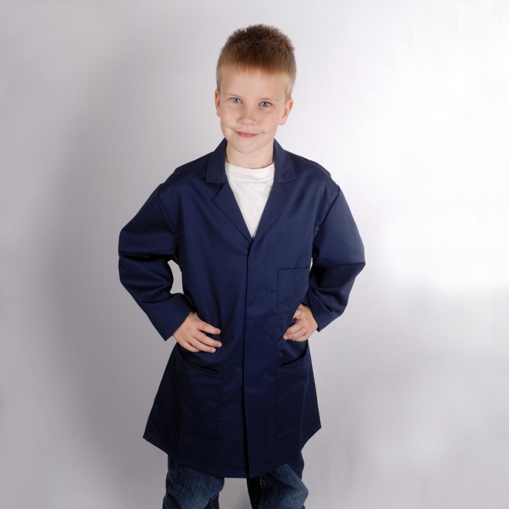 Kids Work Coat - Navy