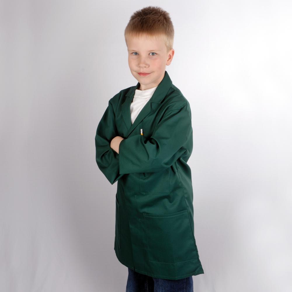 Kids Work Coat - Bottle Green