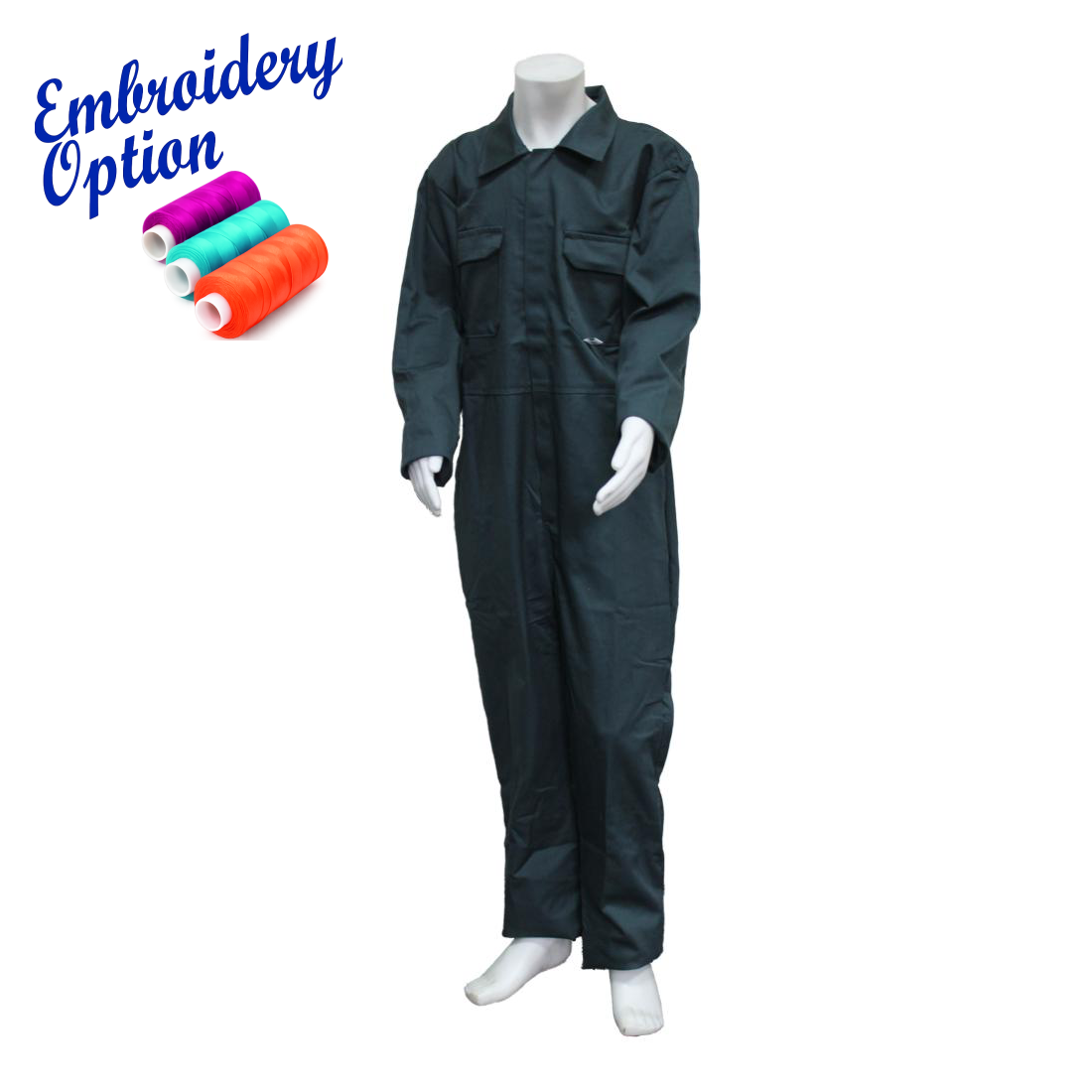 Kids Coveralls / Boiler Suit with Personalised Embroidery Option