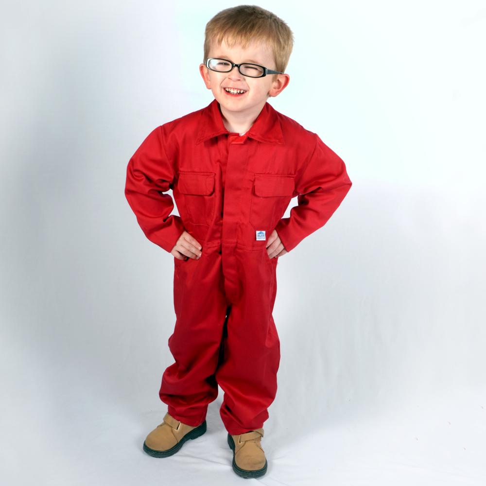 Embroidered Kids Coveralls