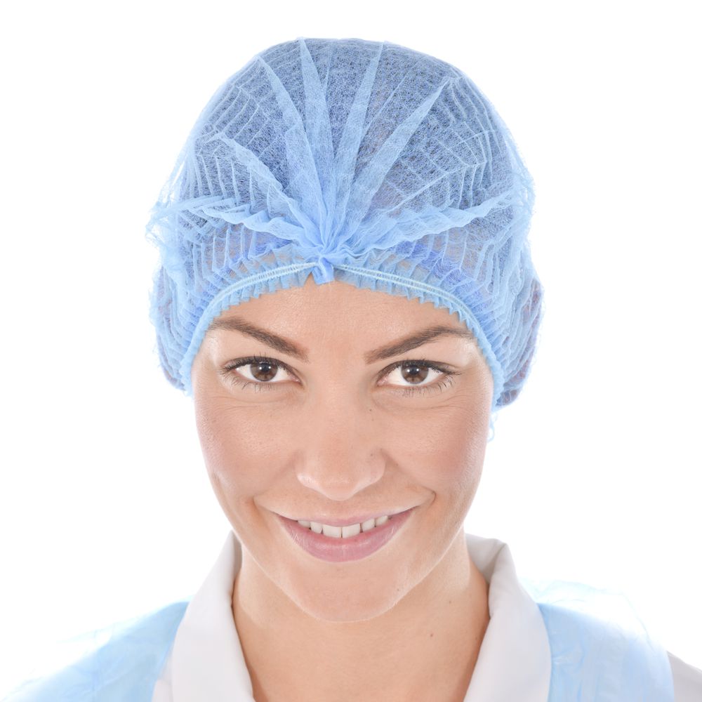 Disposable Blue Mob Caps