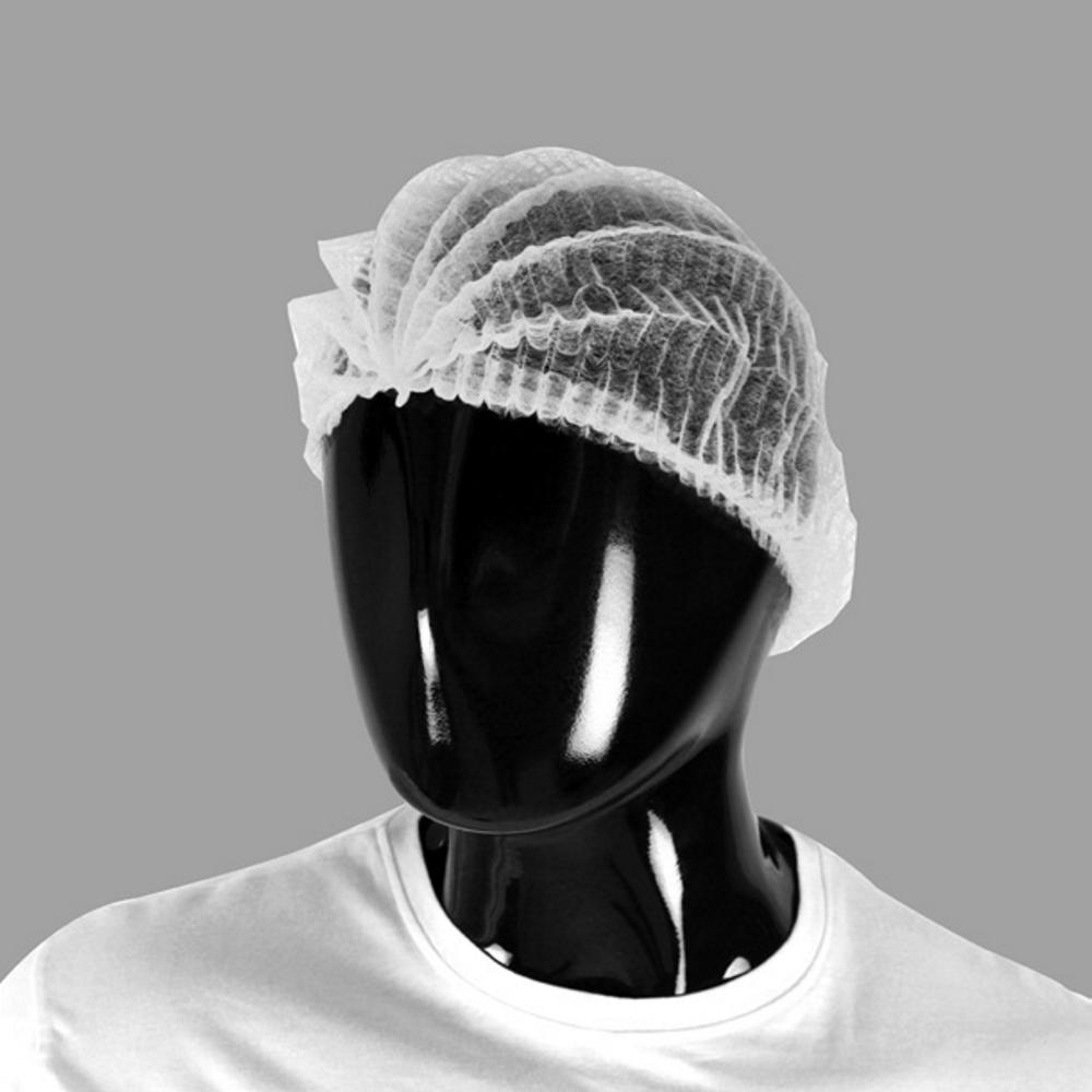 Disposable White Mob Caps