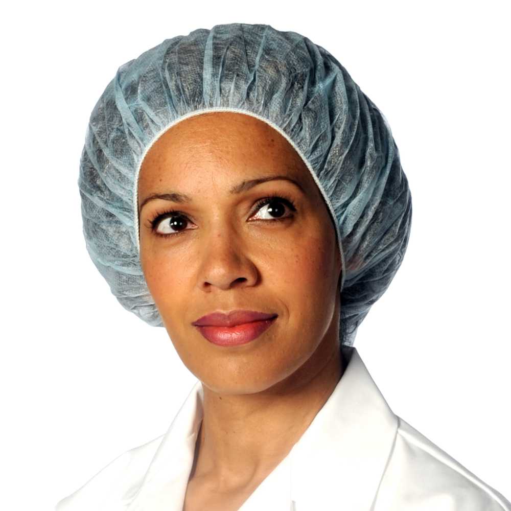 Bouffant Style Mob Caps - Pack of 100