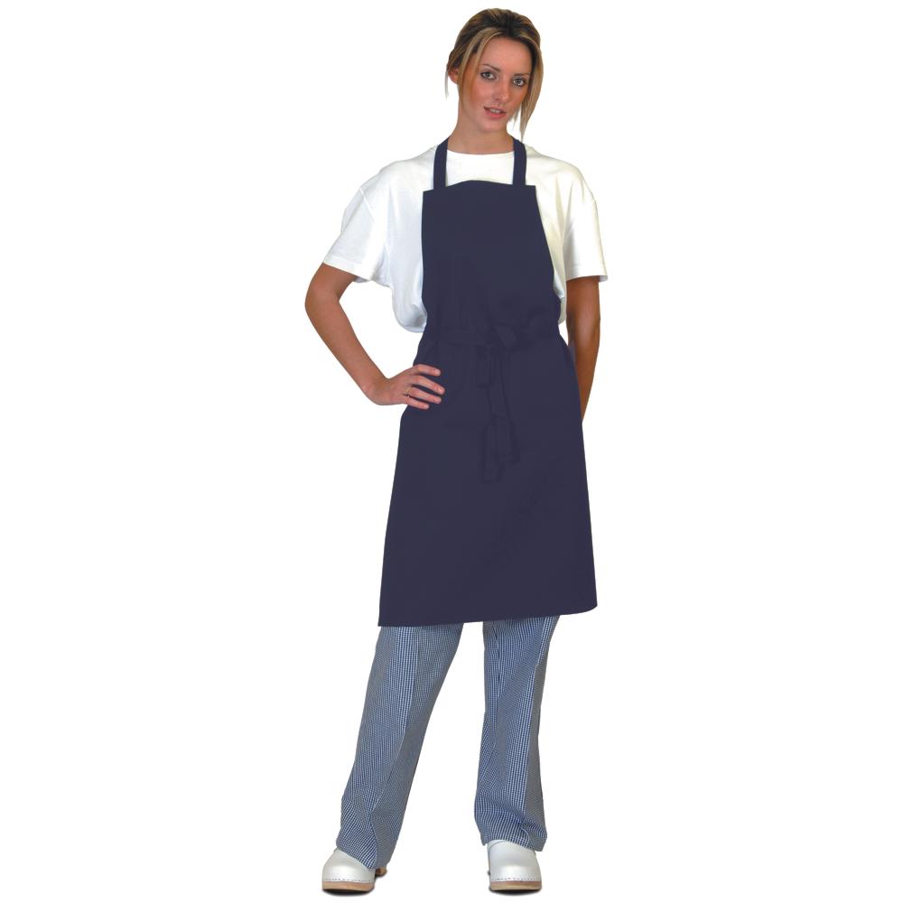 Navy Full Length Bib Apron