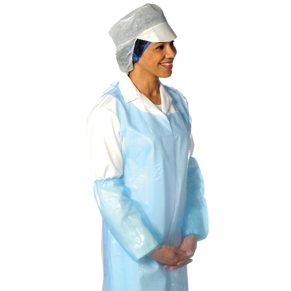 Disposable Polythene Aprons - Flat Packed (100 Pack)