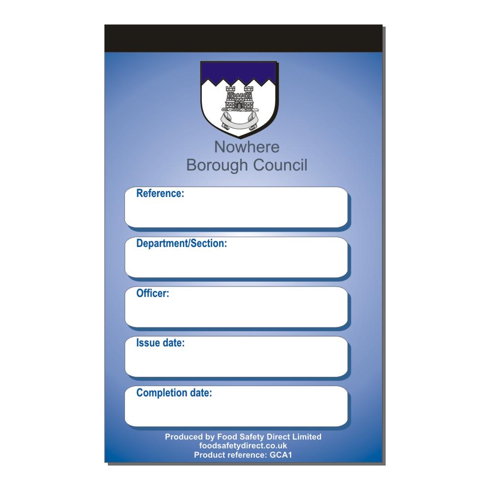 Personalised PACE Notebook (Printed Single Sided)