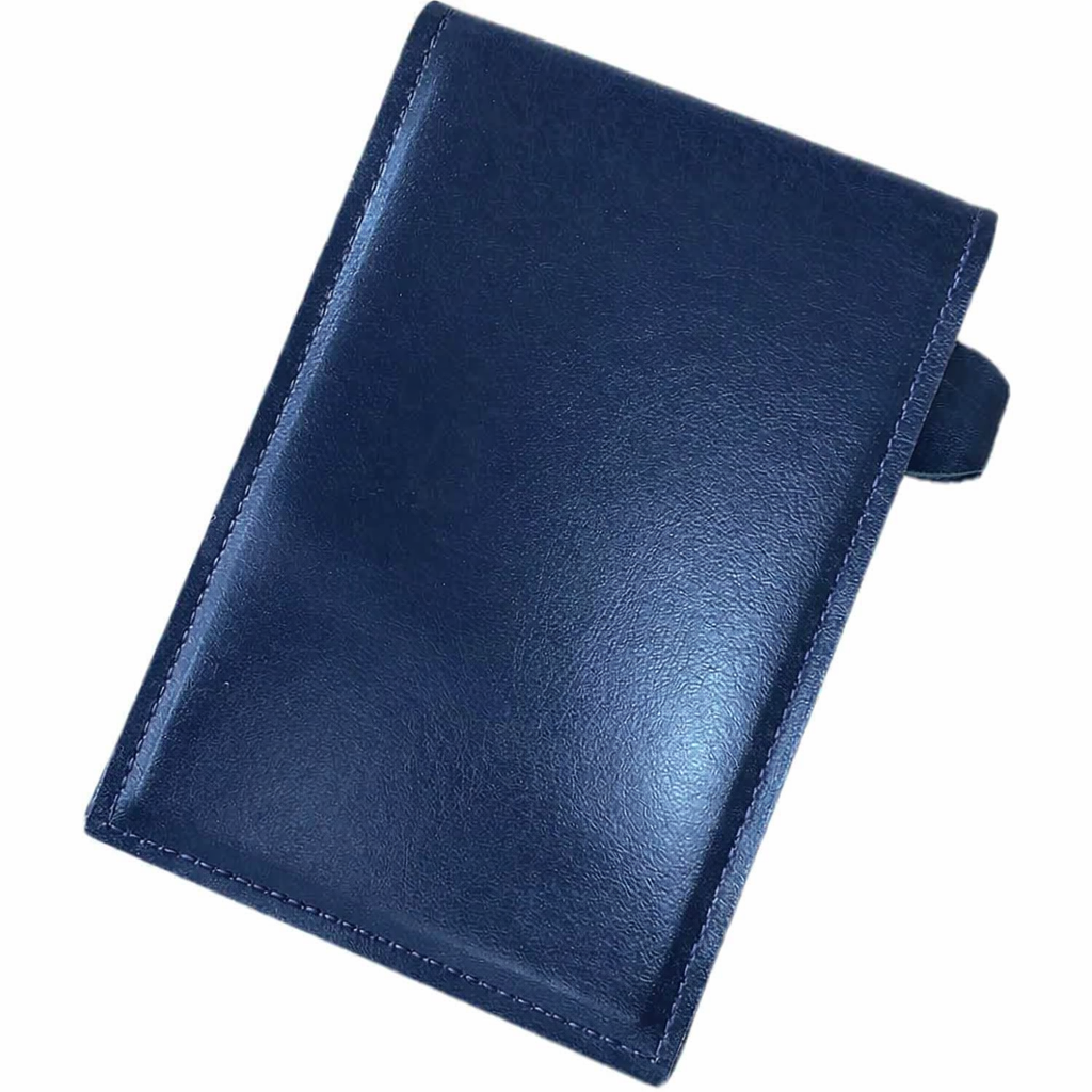 PACE Notebook Wallet – Hard Backed Leather Look PVC Holder (Fits PACE Notebooks)