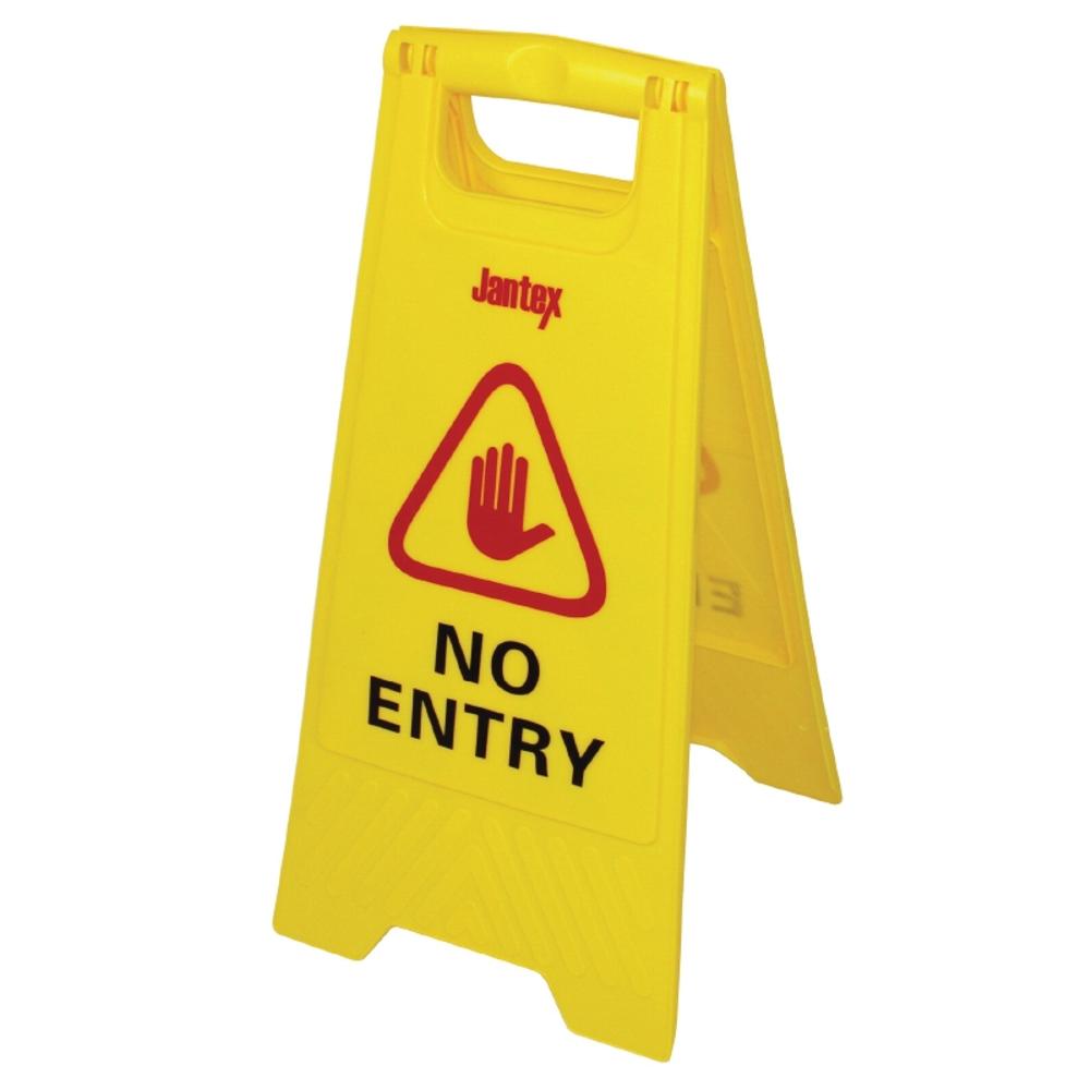 Floor Safety Sign - No Entry