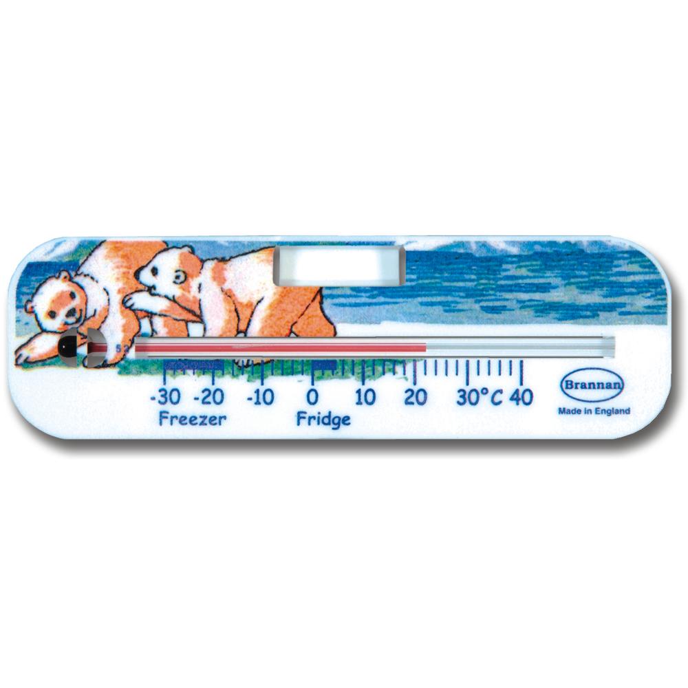 Polar Bear Design Fridge Freezer Thermometer