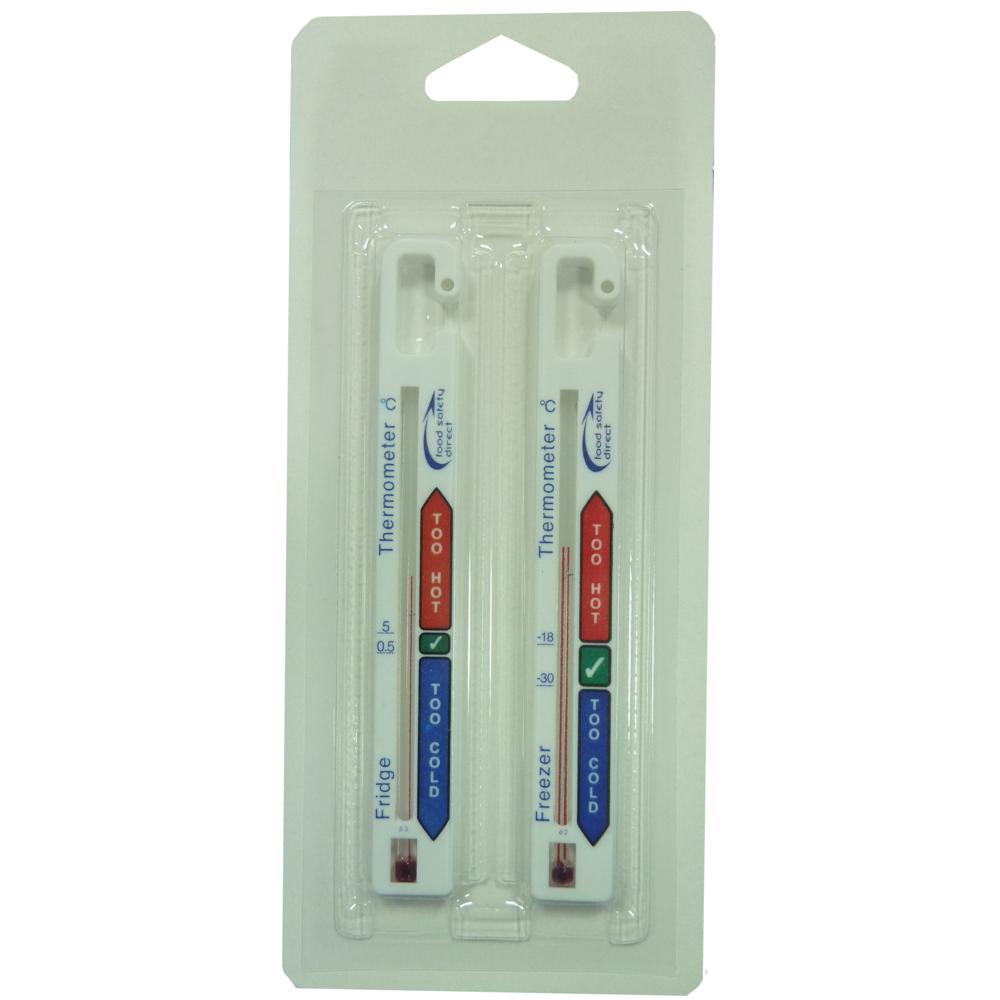 FSD Twin Pack Fridge and Freezer Thermometers