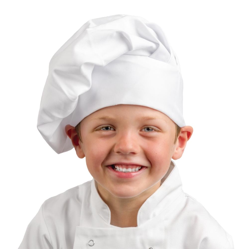 Childrens Chef Hat White