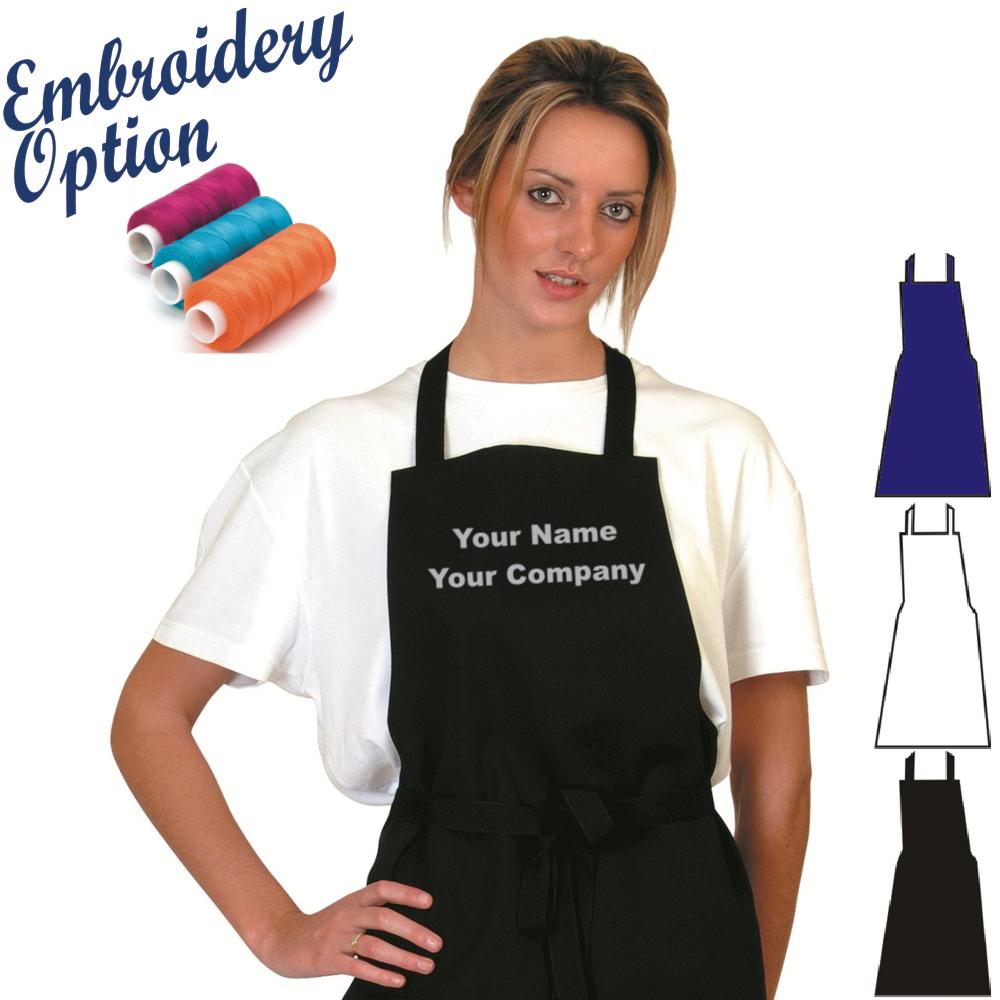 Embroidered Full Length Aprons