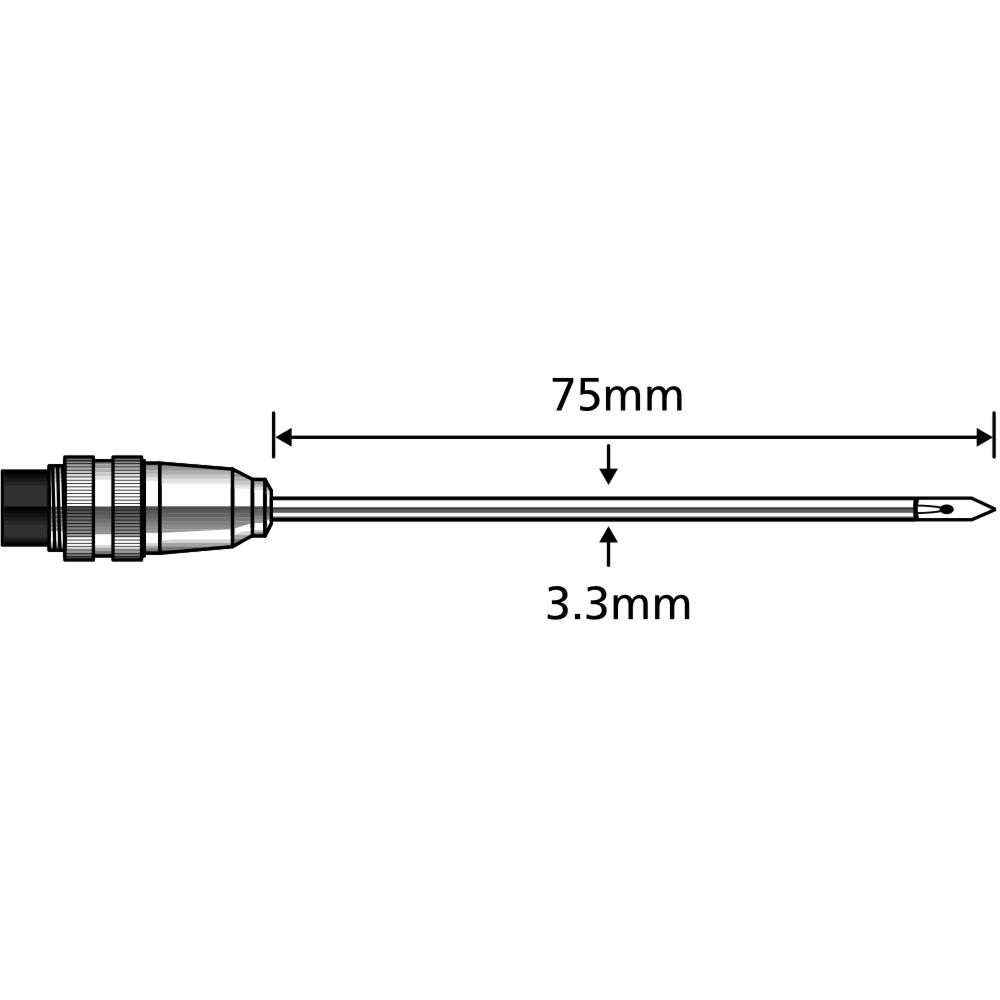 Comark Integral Air Probe - Type T (AT25L)