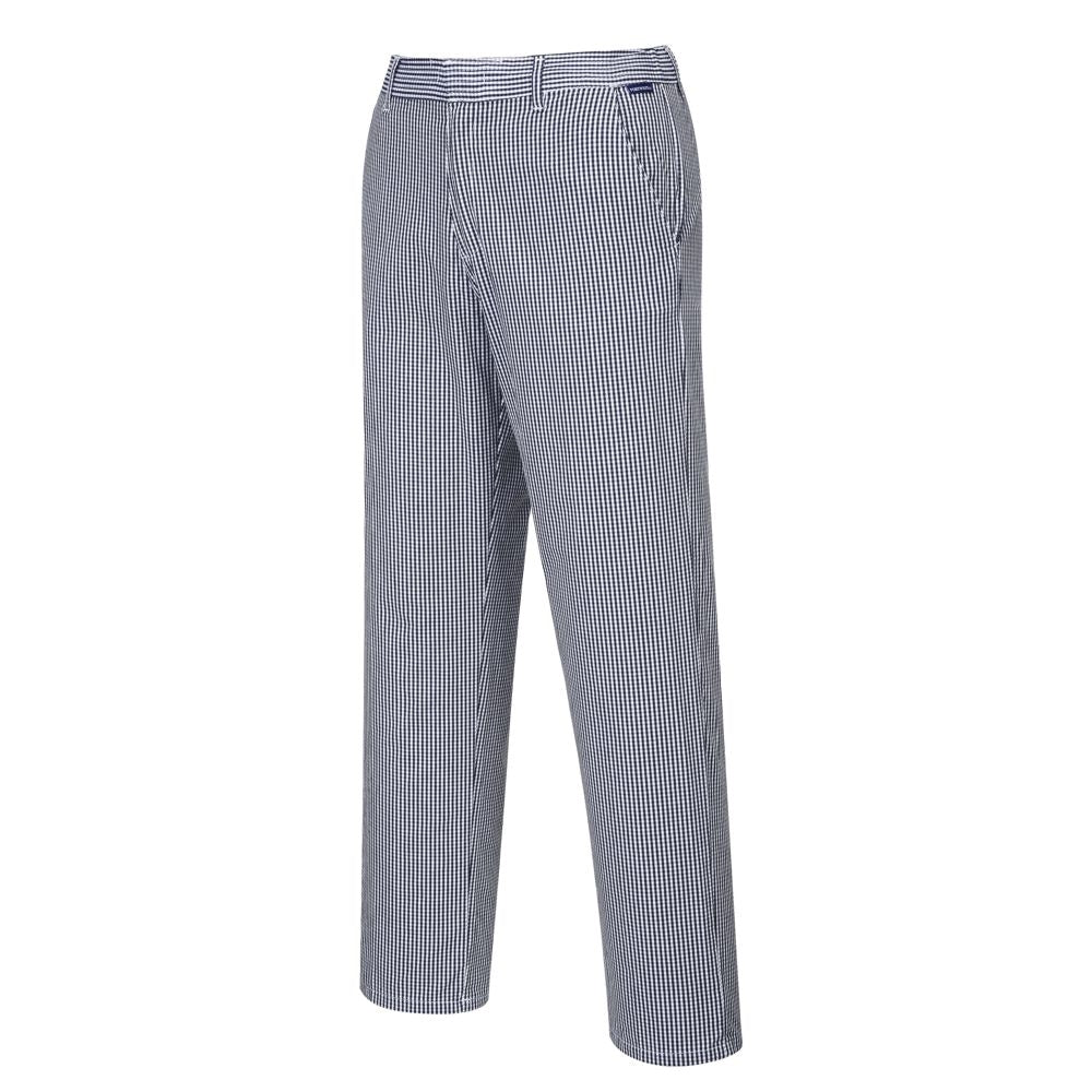 Barnet Chefs Trousers - Small Blue Checks