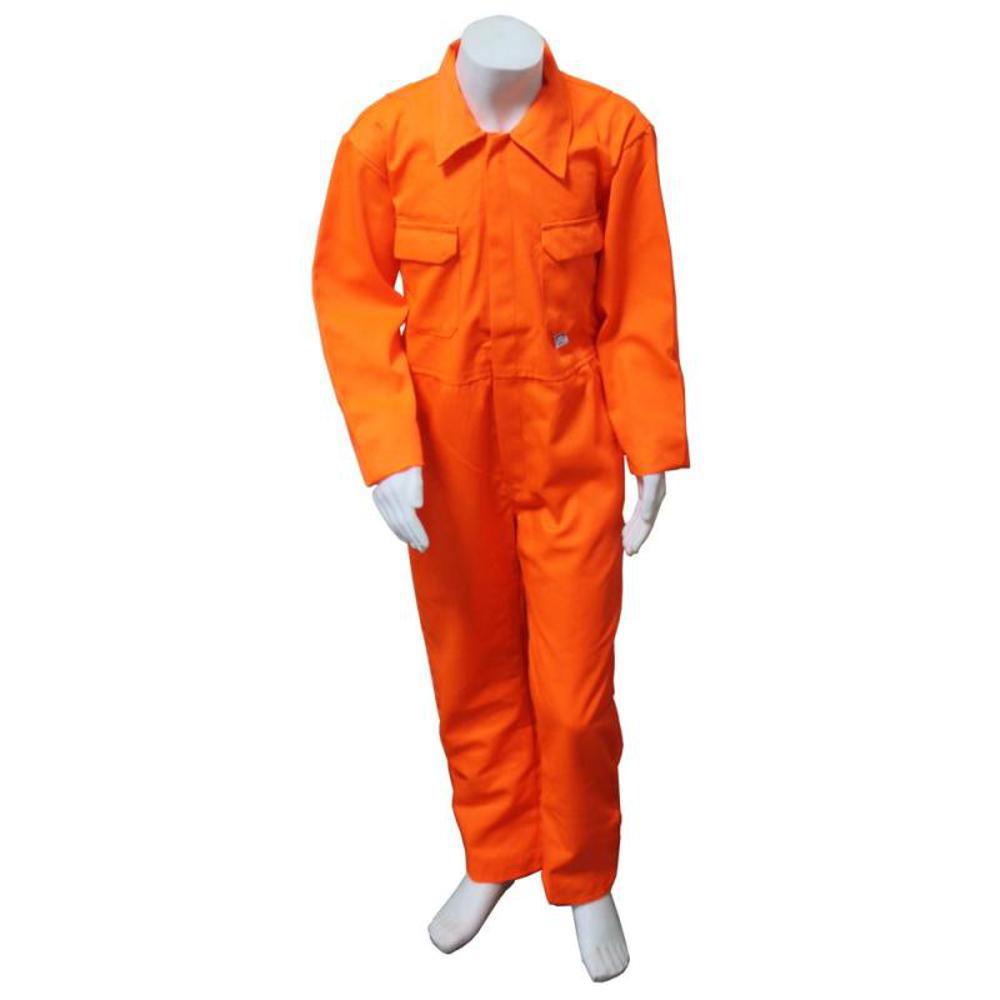 Kids Coveralls / Boiler Suit (Orange)