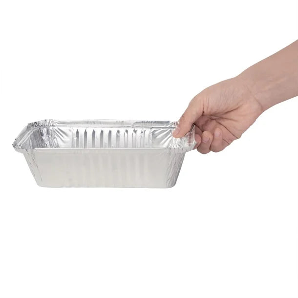 Fiesta Recyclable Foil Containers Large 660ml (500 Pack)