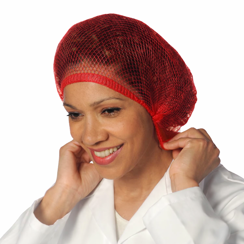 Detectable Black Close Mesh Hairnets