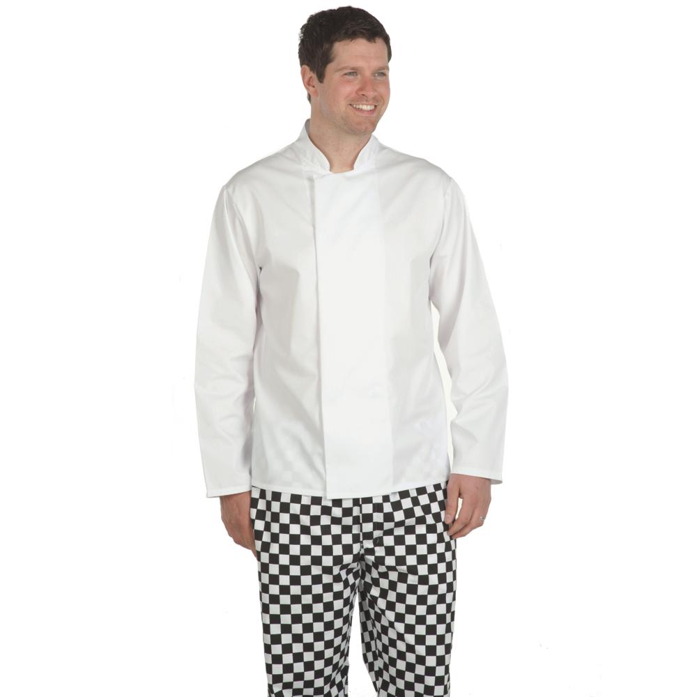Embroidered Traditional Chef's Jacket (White)