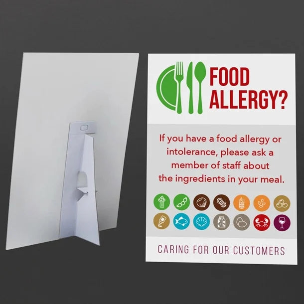 Mileta Customer Allergen Symbols & Ingredients Awareness Notice