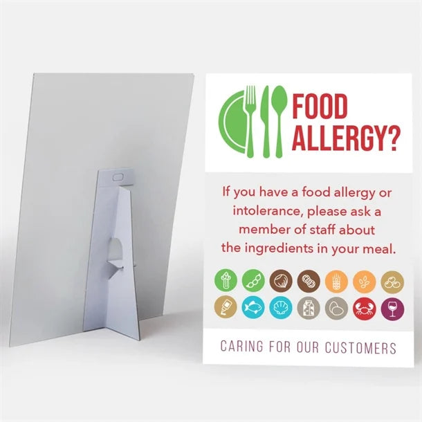 Mileta Customer Allergen Symbols & Ingredients Awareness Notice