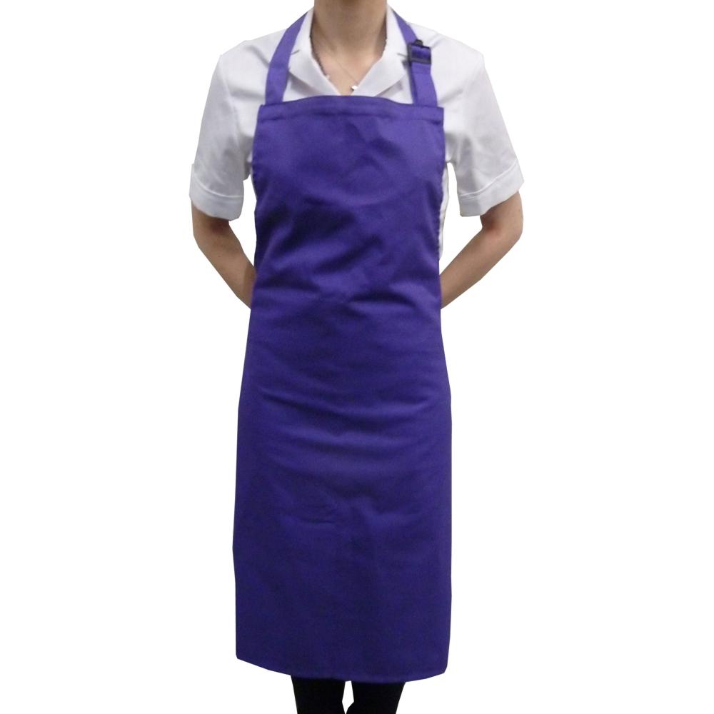 Purple Full Length Bib Apron