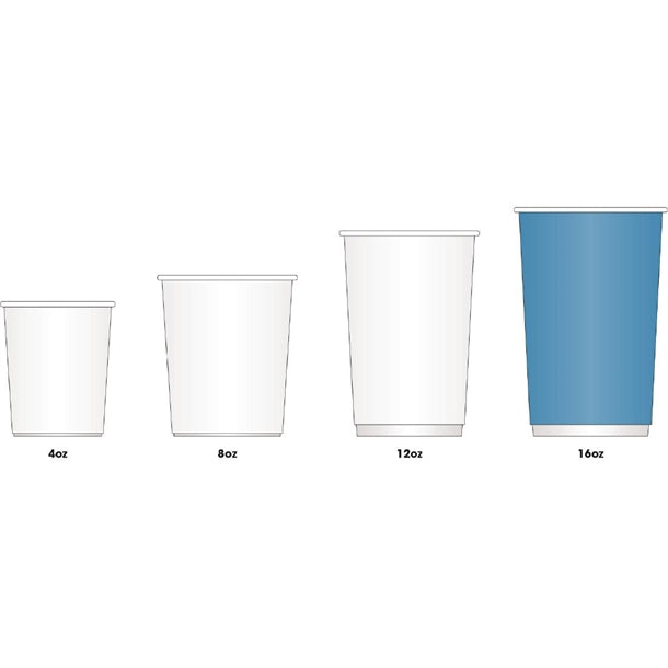 Fiesta Recyclable Ripple Wall Takeaway Coffee Cups Black 455ml