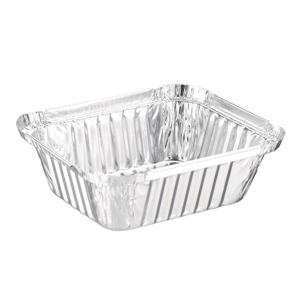 Fiesta Recyclable Foil Containers Medium 450ml (500 Pack)