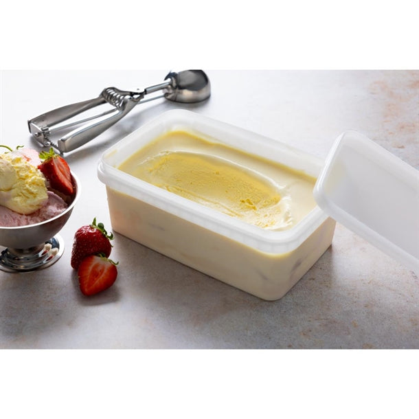 Fiesta Reusable Ice Cream Container 1.2Ltr (40 Pack)