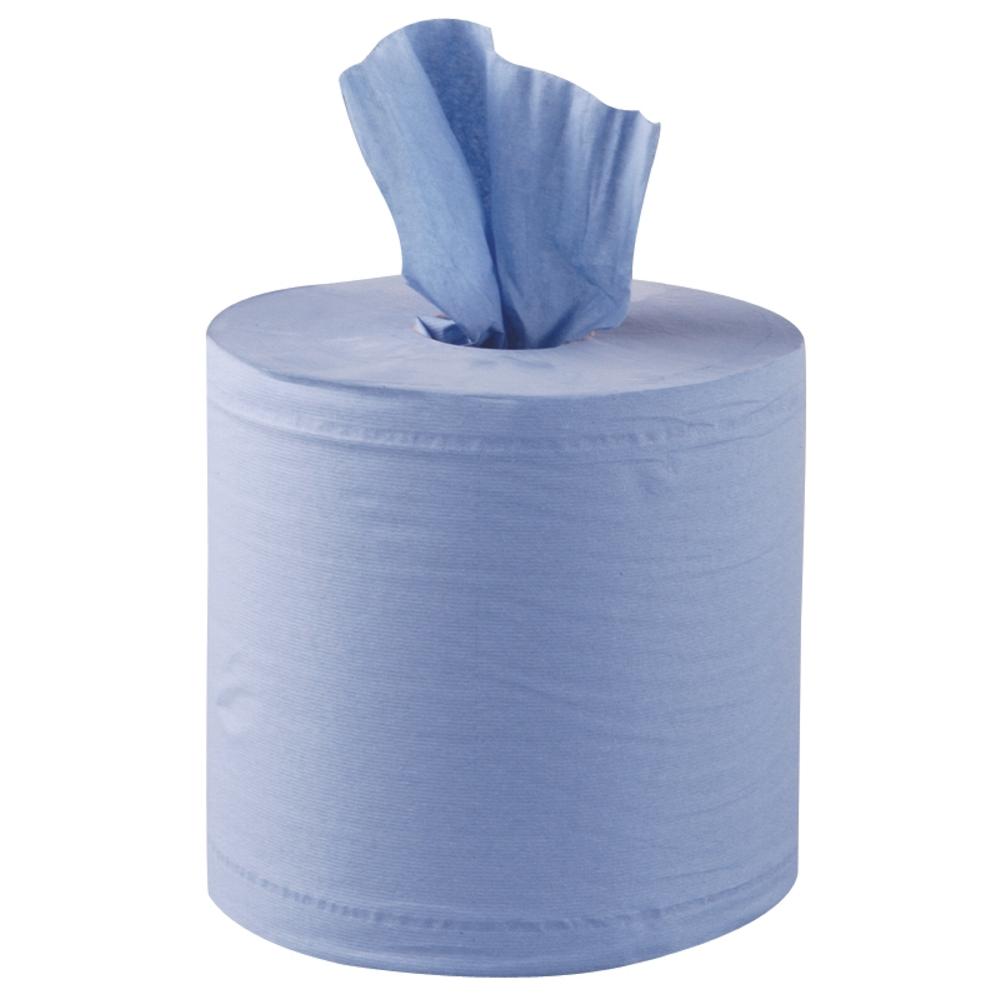 Jantex Centrefeed Blue Roll 2ply 125m (6 Pack)