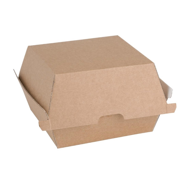Fiesta Compostable Kraft Burger Boxes - image 1