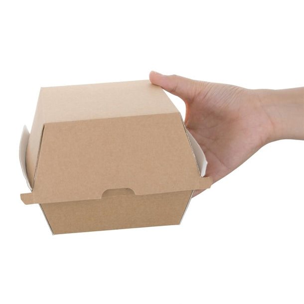 Fiesta Compostable Kraft Burger Boxes - image 7