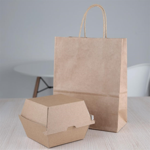 Fiesta Compostable Kraft Burger Boxes - image 9