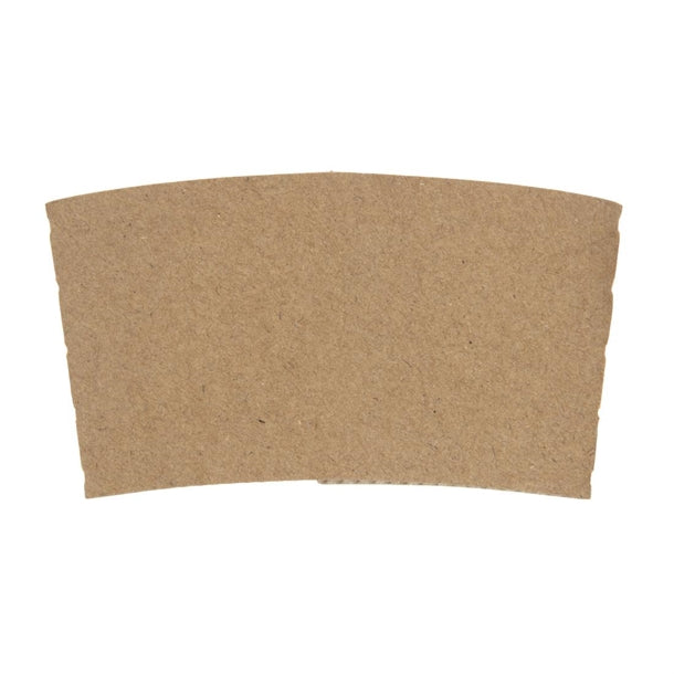 Fiesta Recyclable Corrugated Cup Sleeves for 8oz Cup (1000 Pack)