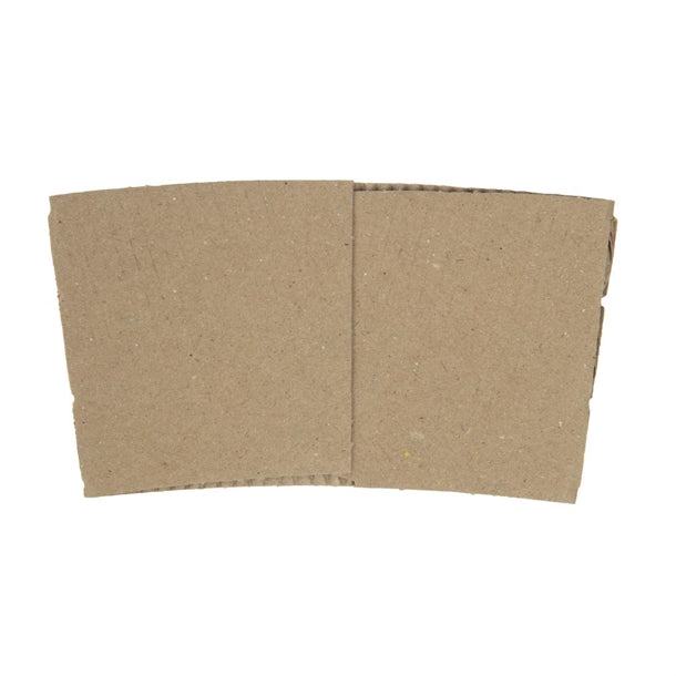 Fiesta Recyclable Corrugated Cup Sleeves for 12/16oz Cups (1000 Pack)