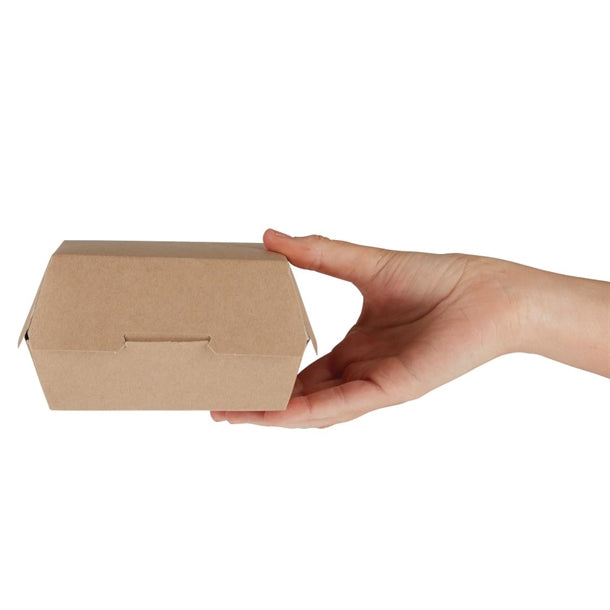 Colpac Compostable Kraft Burger Boxes (250 Pack) - image 8