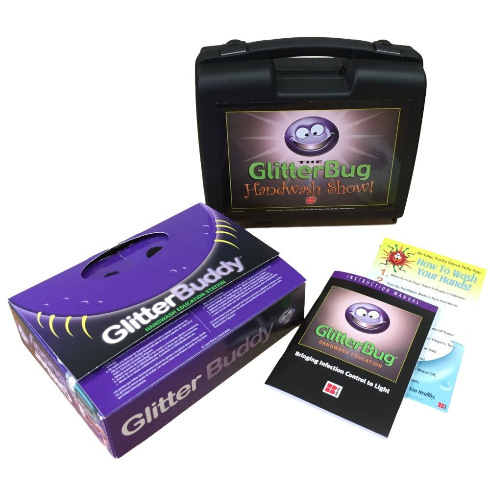 GlitterBuddy Foldable Disclosure Center with UV Lamp