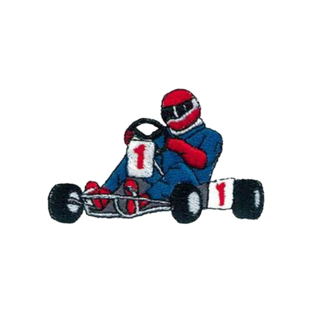 Kids Go-Karting Emblem "Themed" Coveralls