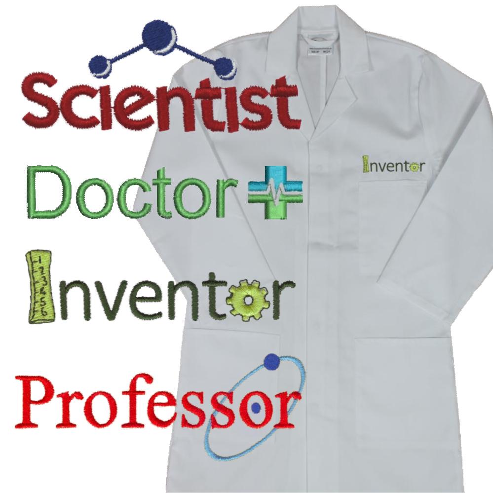 Kids "Themed" Lab Coat